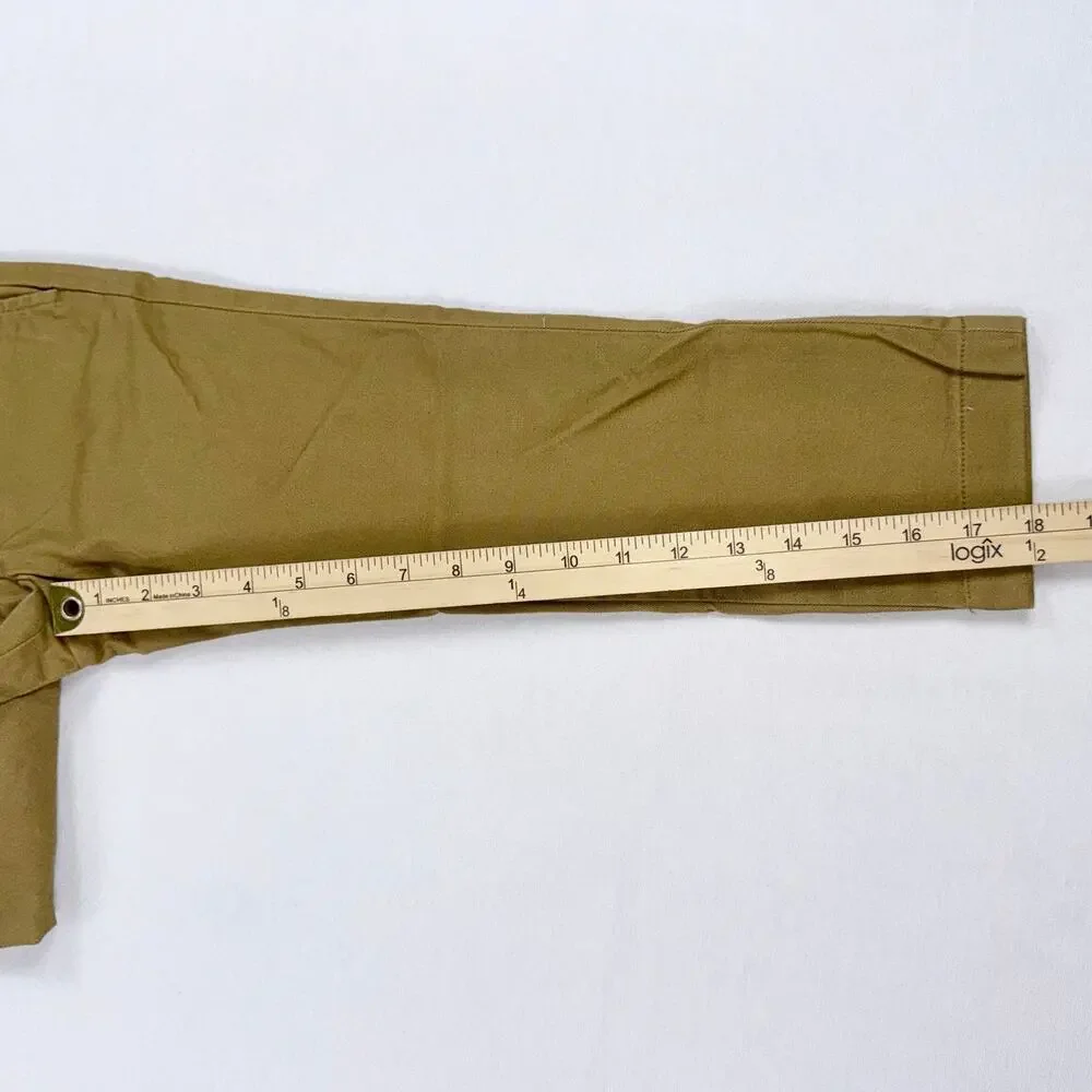 J Crew Crewcuts Boys 770 Straight Fit Stretch Chino Pant Size 5 Caramel